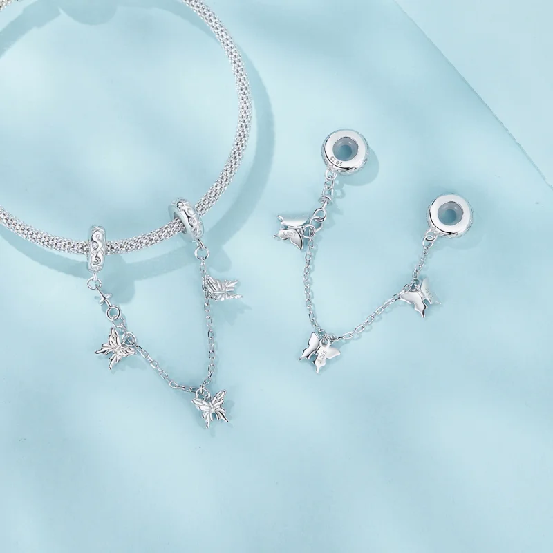 (obrázek pro) Bezpečnostní řetěz PANDORA Style Butterfly - SCC2829 - Zobrazit 4