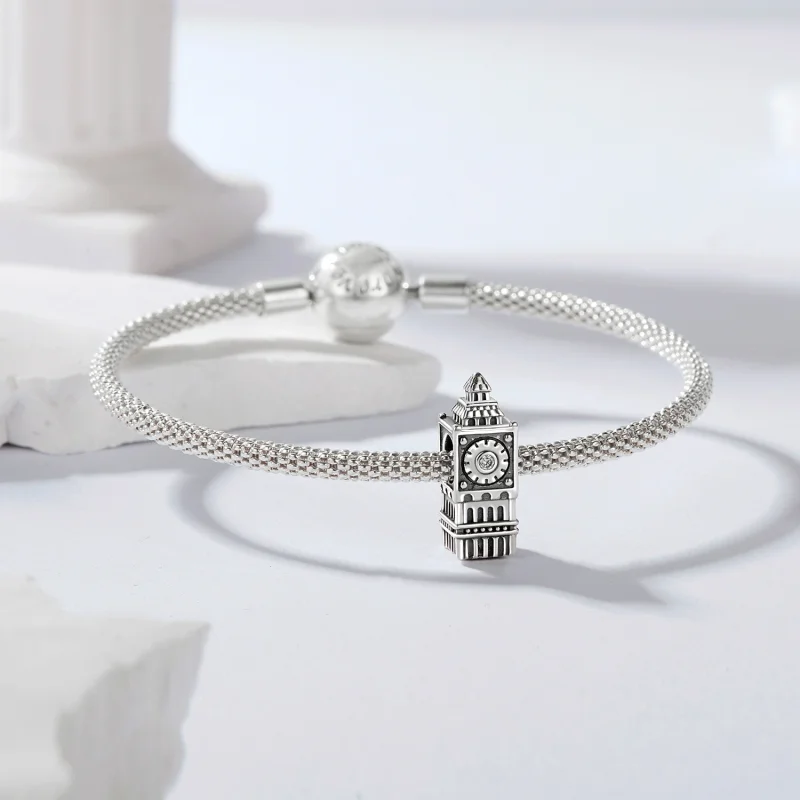 (obrázek pro) Korálky Big Ben ve stylu PANDORA - SCC2874 - Zobrazit 5