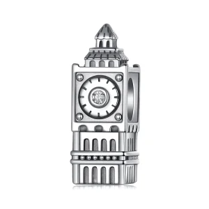 (obrázek pro) Korálky Big Ben ve stylu PANDORA - SCC2874