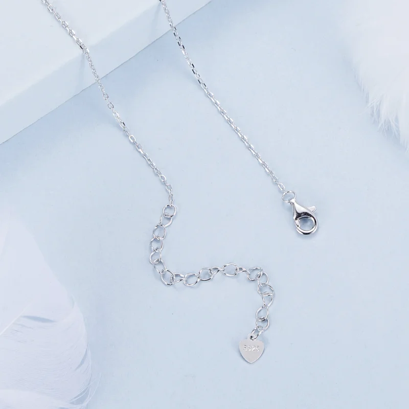 (obrázek pro) Náhrdelník Rose Butterfly ve stylu PANDORA - BSN396 - Zobrazit 4