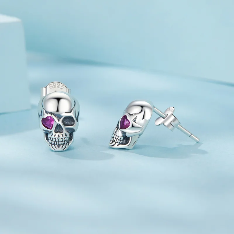 (obrázek pro) Náušnice PANDORA Styl Skull - SCE1771 - Zobrazit 4