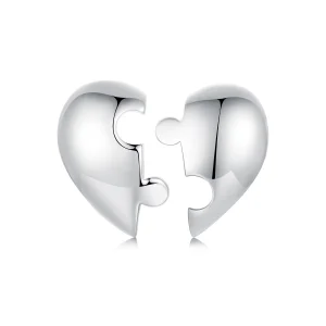 (obrázek pro) Puzzle náušnice PANDORA Style Heart - SCE1770