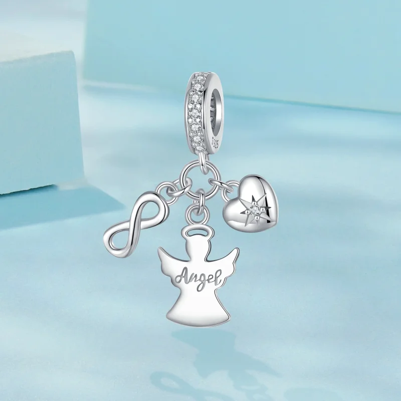 (obrázek pro) Přívěsek Guardian Angel ve stylu PANDORA - SCC2902 - Zobrazit 2