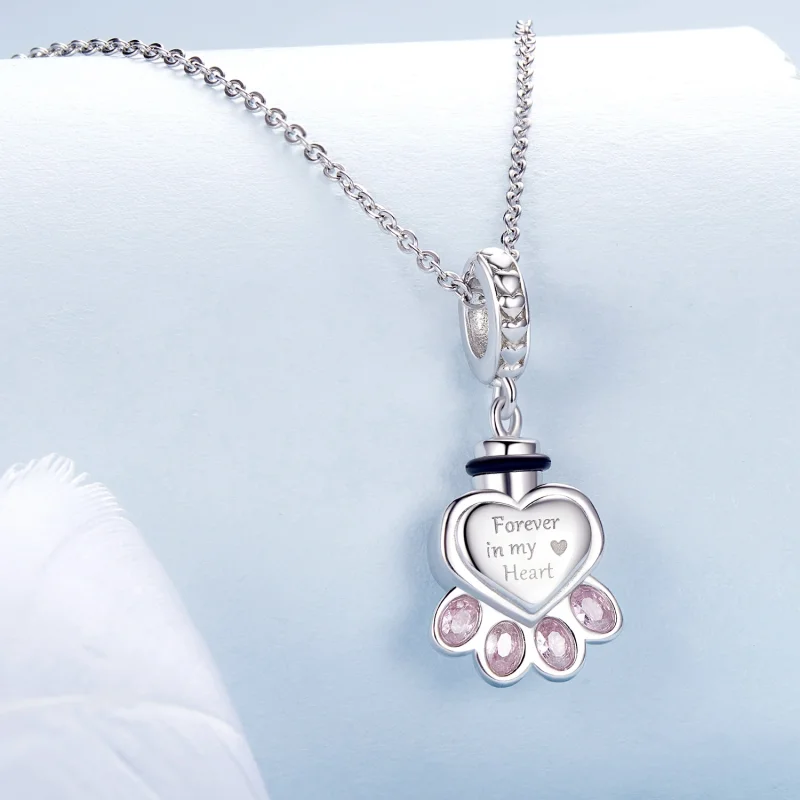 (obrázek pro) Přívěsek pamětní krabice na urnu PANDORA Style Pet - BSC1037 - Zobrazit 2