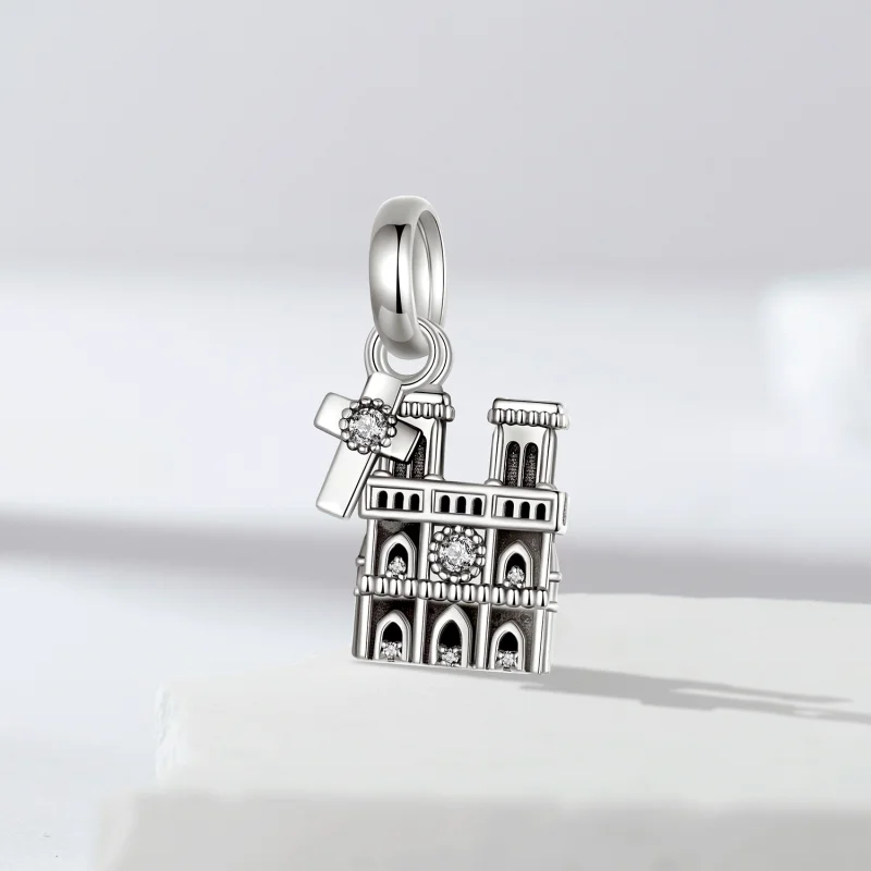 (obrázek pro) Přívěsek PANDORA ve stylu Notre Dame de Paris - SCC2873 - Zobrazit 2