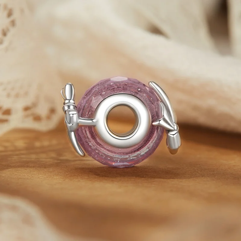 (obrázek pro) Skleněné korálky PANDORA Styl Bowknot - BSC1057 - Zobrazit 3