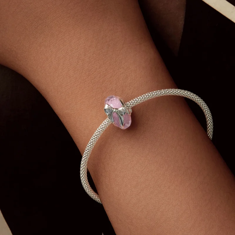 (obrázek pro) Skleněné korálky PANDORA Styl Bowknot - BSC1057 - Zobrazit 6