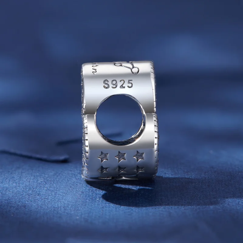 (obrázek pro) Pandora styl Kozoroh šťastný zvěrokruhový amulet - SCC2516-10 - Zobrazit 3