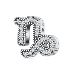 (obrázek pro) Pandora styl Kozoroh šťastný zvěrokruhový amulet - SCC2516-10