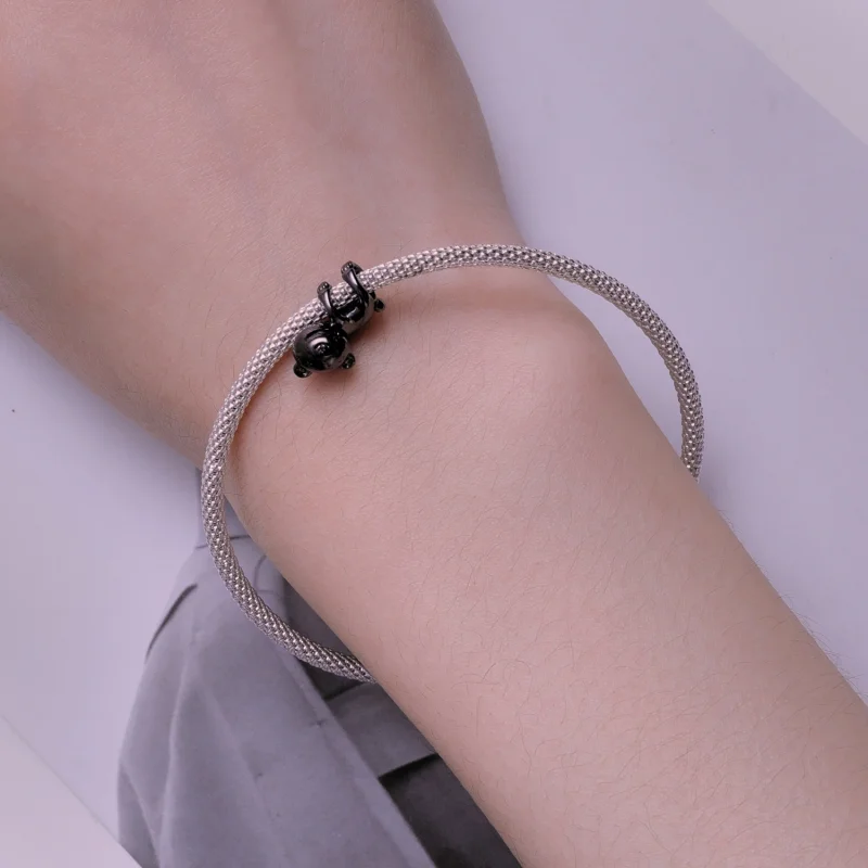 (obrázek pro) Pandora styl Malý medvídek přívěsek - SCC2508 - Zobrazit 6