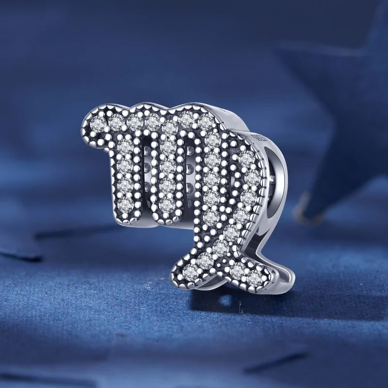 (obrázek pro) Pandora styl Panna šťastný zodiakální amulet - SCC2516-6 - Zobrazit 2