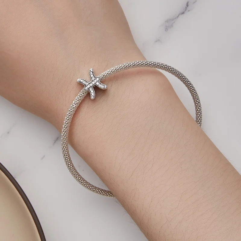 (obrázek pro) Pandora styl Rybářský štěstí Zodiakální talisman - SCC2516-11 - Zobrazit 6
