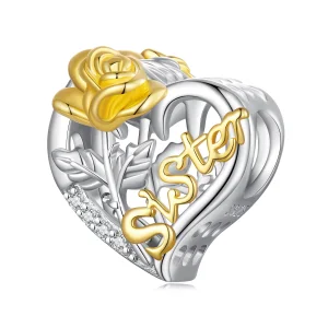 (obrázek pro) Pandora styl Sestry Charm - BSC841