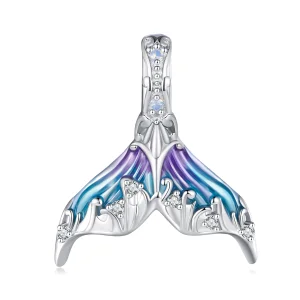 (obrázek pro) Pandora styl Sirena ocas amulet - BSC876