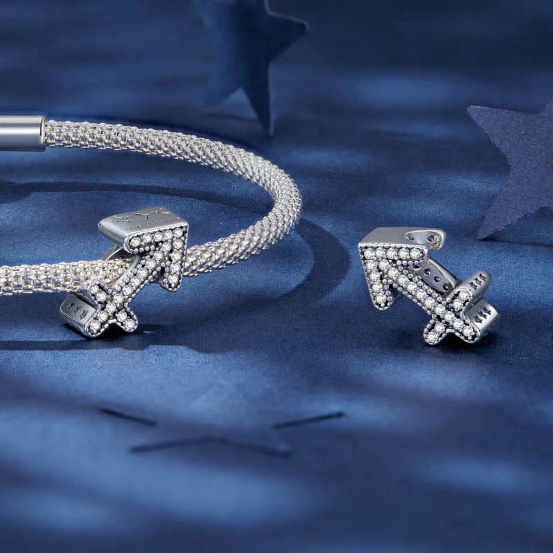 (obrázek pro) Pandora styl Střelec šťastný zvěrokruhový amulet - SCC2516-9 - Zobrazit 4