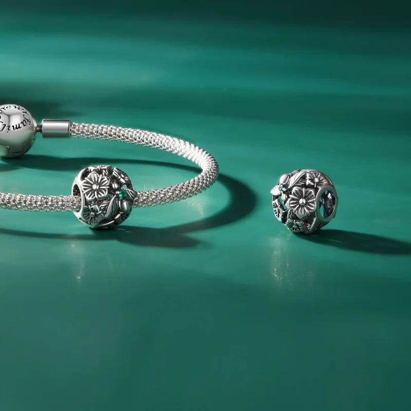 (obrázek pro) Pandora stylu šťastný včela talisman - SCC2525 - Zobrazit 4