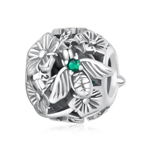 (obrázek pro) Pandora stylu šťastný včela talisman - SCC2525