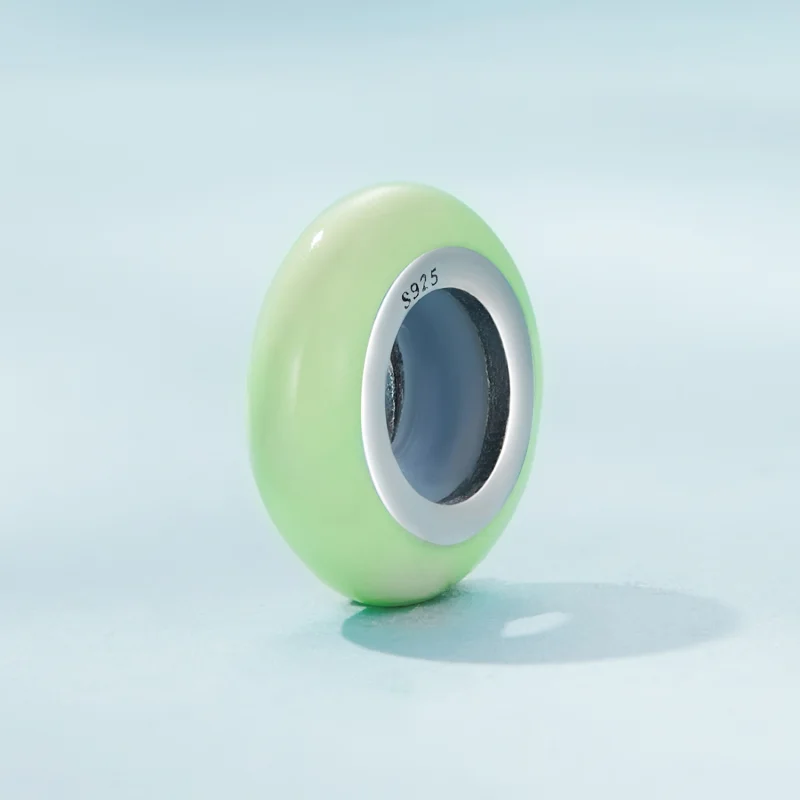 (obrázek pro) Pandora stylu průmyslový silikagelový spacer charm - SCC1450-LG - Zobrazit 2