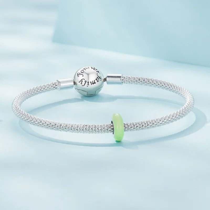(obrázek pro) Pandora stylu průmyslový silikagelový spacer charm - SCC1450-LG - Zobrazit 5
