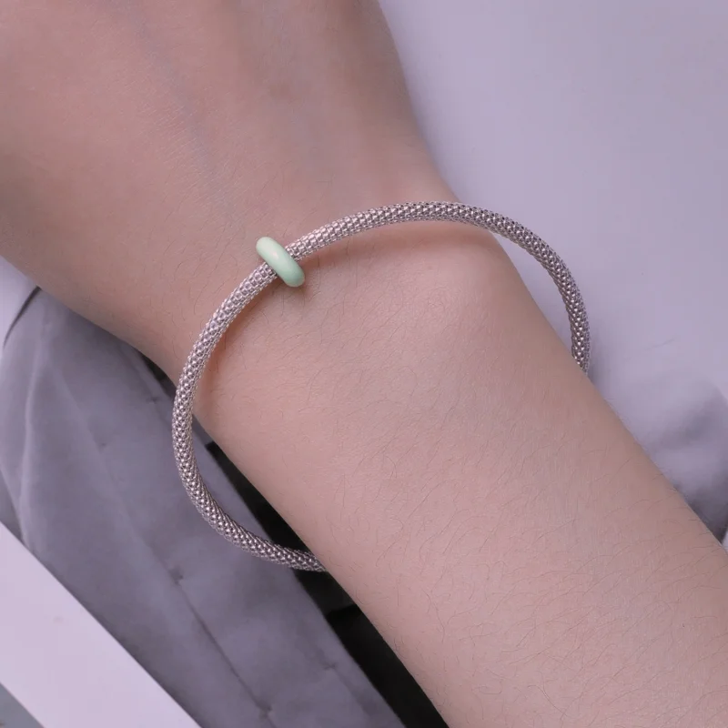 (obrázek pro) Pandora stylu průmyslový silikagelový spacer charm - SCC1450-LG - Zobrazit 6