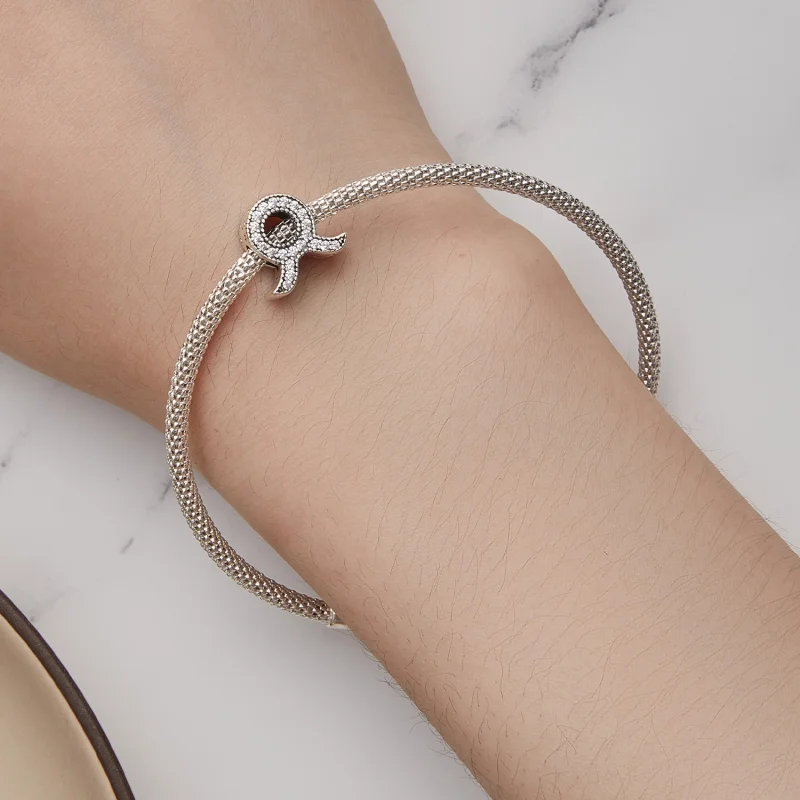 (obrázek pro) Pandora stylu Taurus šťastný zodiac talisman - SCC2516-2 - Zobrazit 6