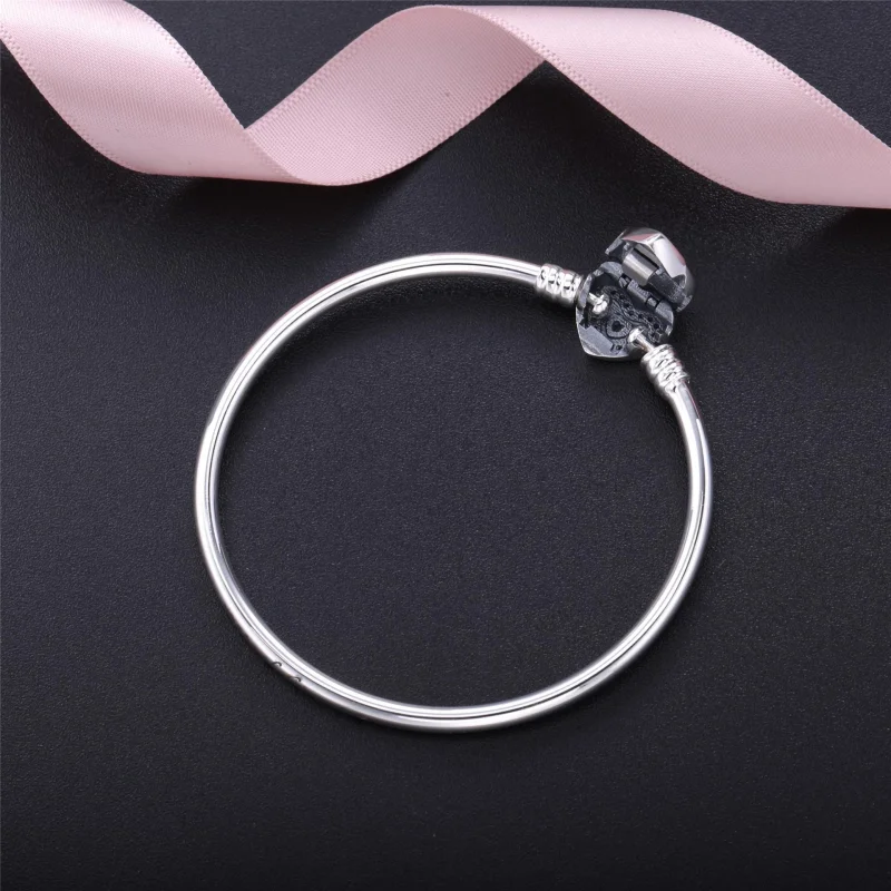 (obrázek pro) Moments stříbrný náramek, Toužící srdce - 590729CZ PANDORA - Zobrazit 4