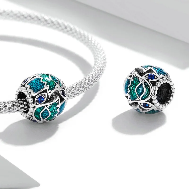 (obrázek pro) Pandora styl Šťastná ruka amulet - BSC565 - Zobrazit 4