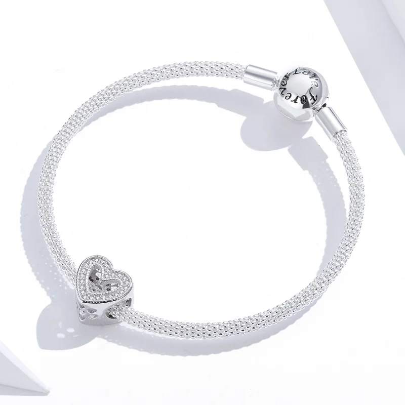 (obrázek pro) Pandora styl chytrý amulet lásky - BSC213 - Zobrazit 2