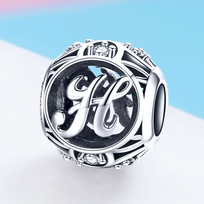 (obrázek pro) Pandora styl Dopis-H Charm - SCC738-H - Zobrazit 2