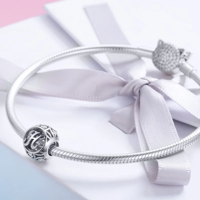 (obrázek pro) Pandora styl Dopis-H Charm - SCC738-H - Zobrazit 4