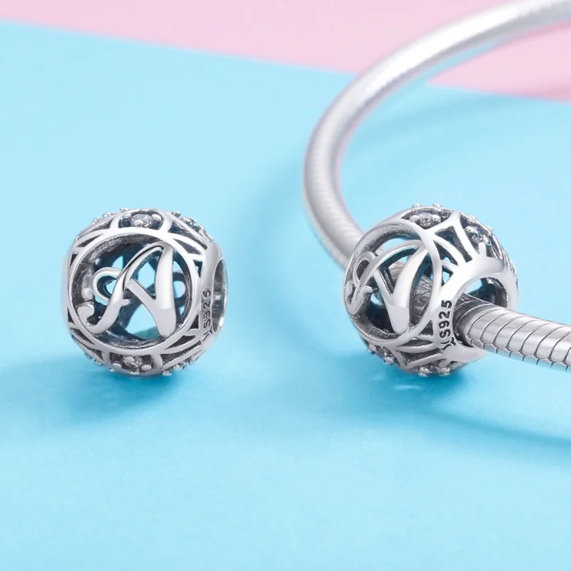 (obrázek pro) Pandora styl Doplněk Písmeno-A Charm - SCC738-A - Zobrazit 3