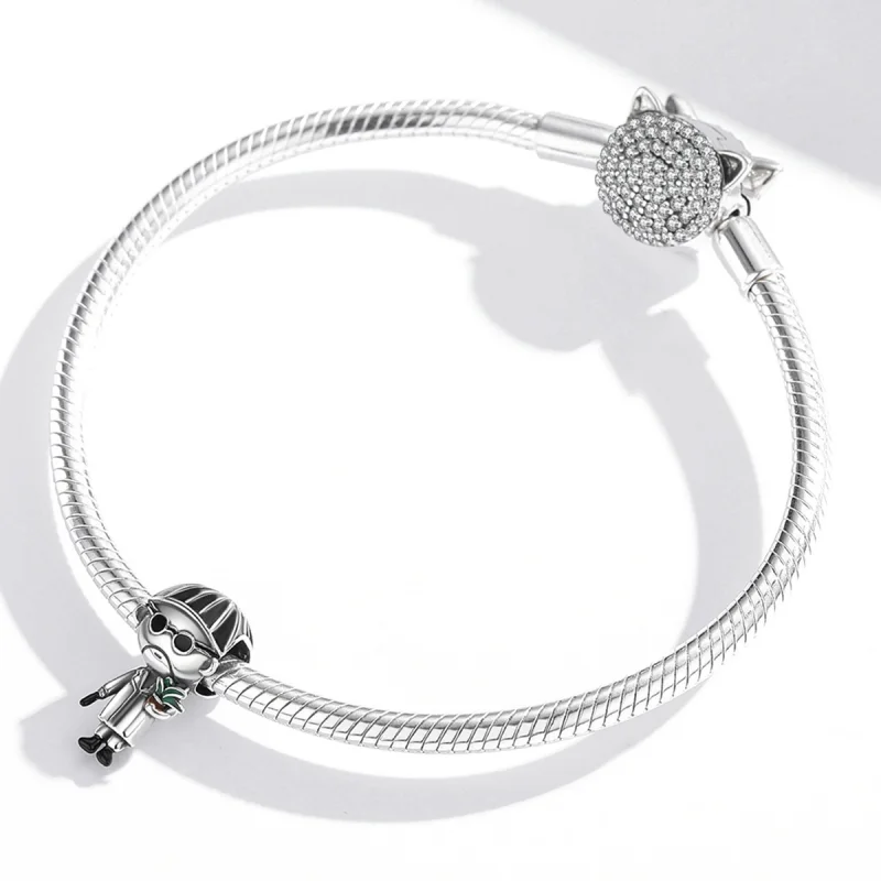 (obrázek pro) Pandora styl Děsivý strýček amulet - SCC1989 - Zobrazit 3