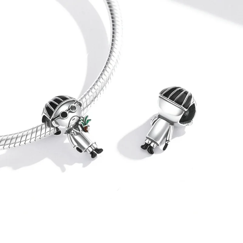 (obrázek pro) Pandora styl Děsivý strýček amulet - SCC1989 - Zobrazit 4