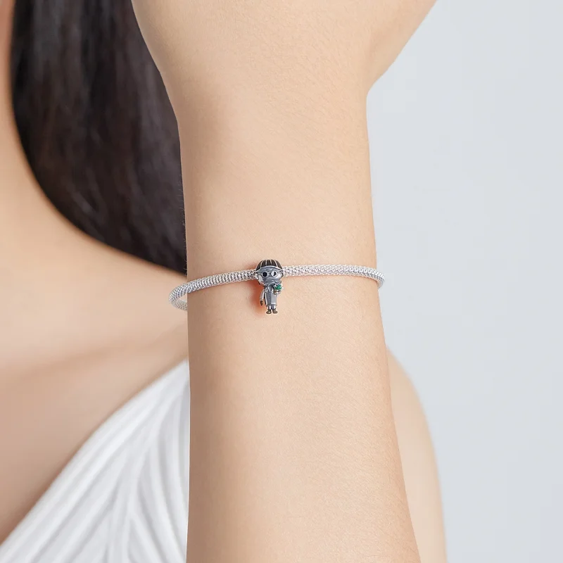(obrázek pro) Pandora styl Děsivý strýček amulet - SCC1989 - Zobrazit 5