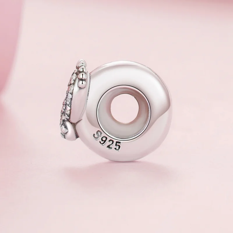 (obrázek pro) Pandora styl dětské nohy Spacer Charm - BSC688 - Zobrazit 3
