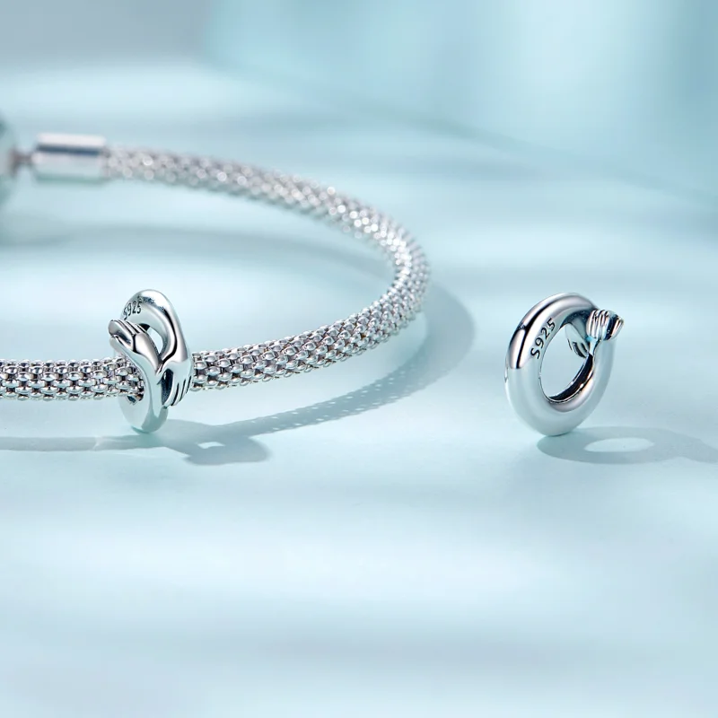 (obrázek pro) Pandora styl Embrace Spacer Charm - SCC2363 - Zobrazit 5