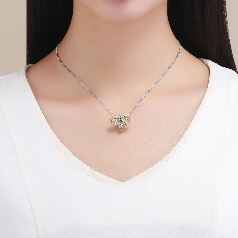 (obrázek pro) Pandora styl Exquisite Bee kouzlo - BSC067 - Zobrazit 5