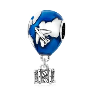 (obrázek pro) Pandora styl Globetrotter - talířek na horkovzdušný balón - SCC2028