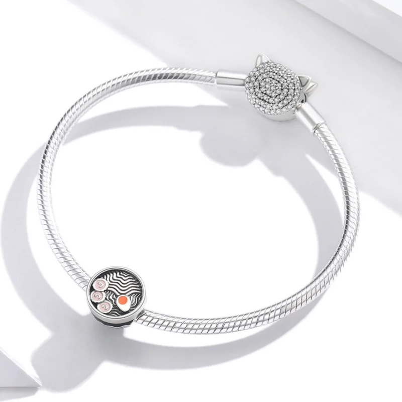 (obrázek pro) Pandora styl japonský Ramen amulet - SCC1905 - Zobrazit 3