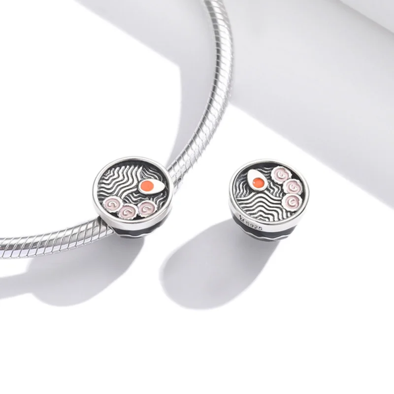 (obrázek pro) Pandora styl japonský Ramen amulet - SCC1905 - Zobrazit 4