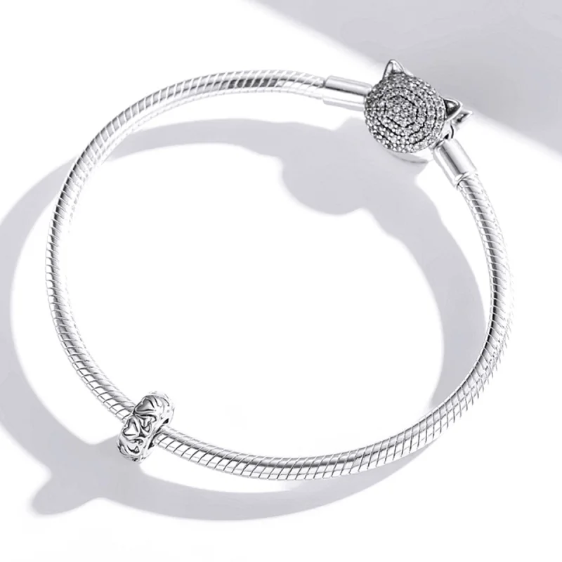 (obrázek pro) Pandora styl krajkový spacer charm - SCC1949 - Zobrazit 4
