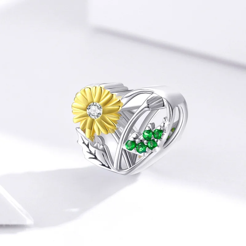 (obrázek pro) Pandora styl Květinový Amulet Daisy Story - BSC284 - Zobrazit 2