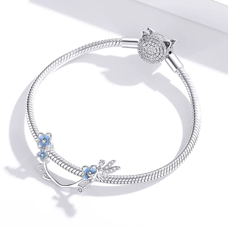 (obrázek pro) Pandora styl Květinový amulet Ducha - BSC391 - Zobrazit 3
