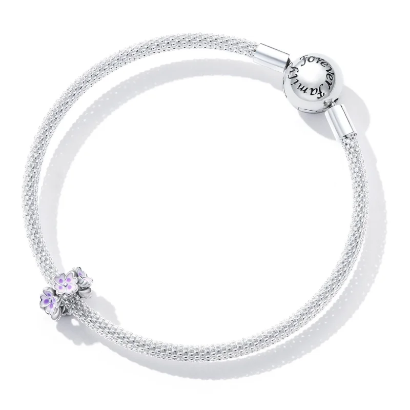 (obrázek pro) Pandora styl Květinový mezilehlý talisman - SCC2212 - Zobrazit 5