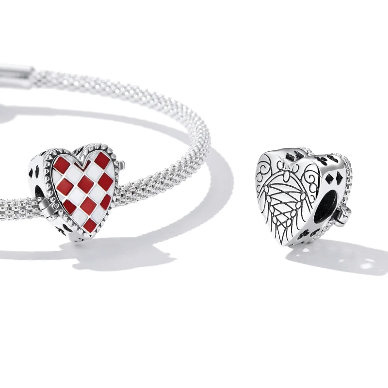 (obrázek pro) Pandora styl Love Clock Charm - SCC2245 - Zobrazit 4