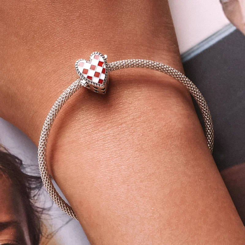 (obrázek pro) Pandora styl Love Clock Charm - SCC2245 - Zobrazit 6