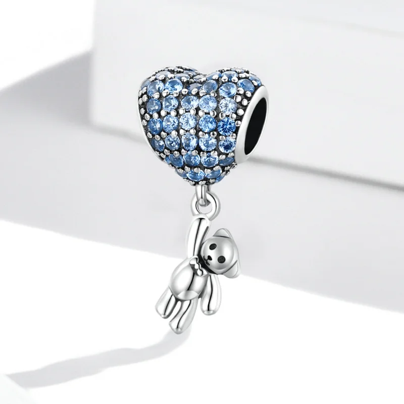 (obrázek pro) Pandora styl Láska Balón Medvěd Charm - SCC2023 - Zobrazit 2