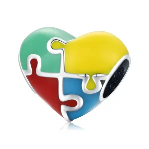 (obrázek pro) Pandora styl Láska Puzzle přívěsek - BSC547