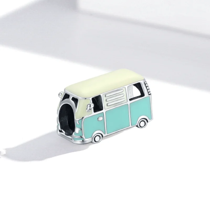 (obrázek pro) Pandora styl Mini autobus přívěsek - SCC1972 - Zobrazit 2