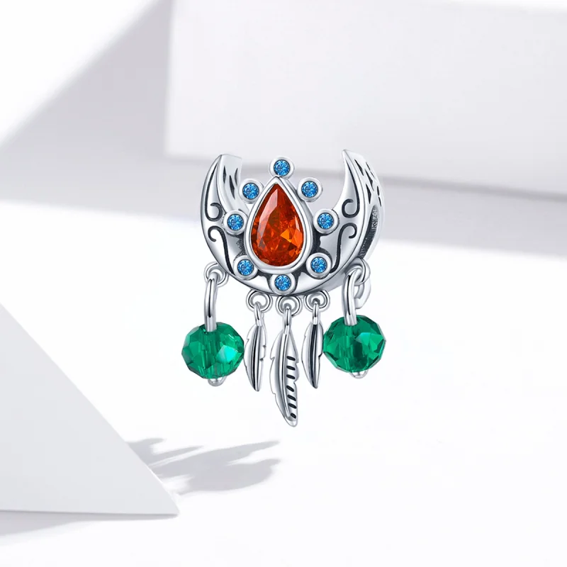 (obrázek pro) Pandora styl Měsíční Křižáček Snů Amulet - BSC452 - Zobrazit 2